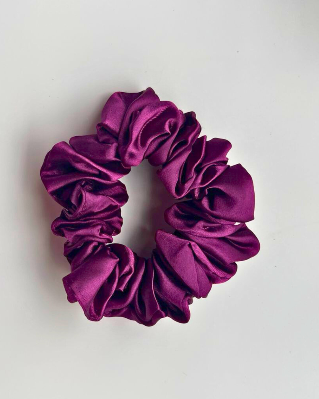 Bold & Luxe Satin Scrunchies