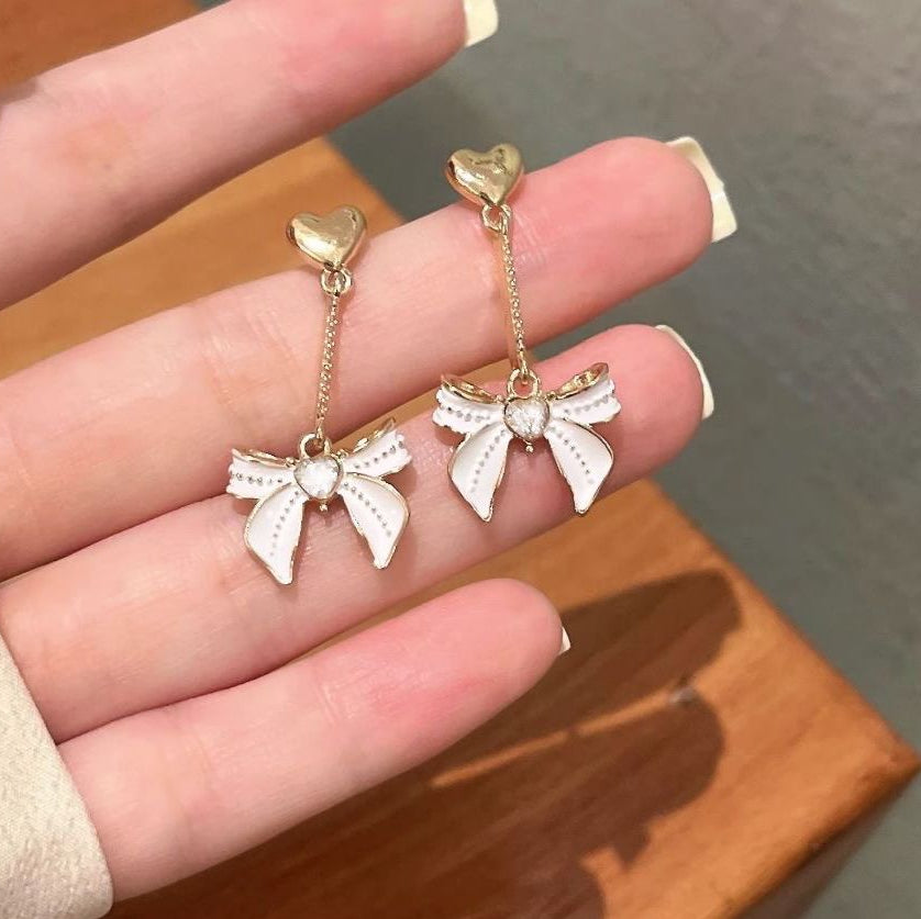 Golden Ribbon Earrings